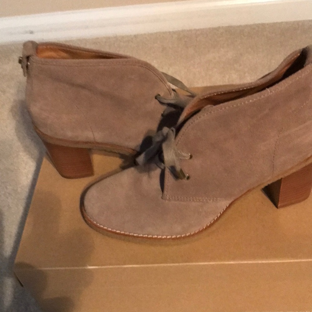 Coach suede boots